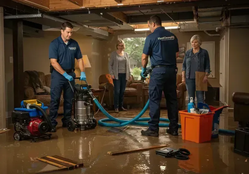 Basement Water Extraction and Removal Techniques process in Jones Creek, TX